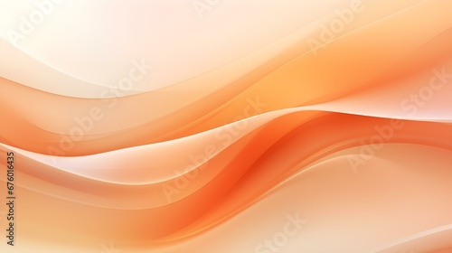 Dynamic Vector Background of transparent Shapes. Elegant Presentation Template in light orange Colors
