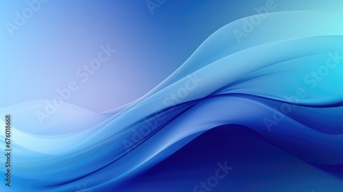 An abstract blue and lilac wavy background