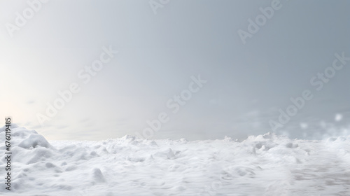 Wintry landscape nature is frozen in a beautiful scene of white, Generative AI. © REC Stock Footage