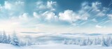 In the abstract Christmas background an isolated texture of the winter sky blends with the ethereal beauty of nature s landscape illuminated by the soft light reflecting off the pristine whi
