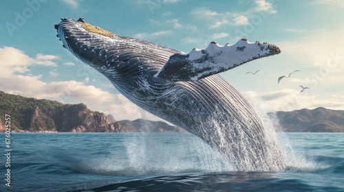 humpback whale tail photo