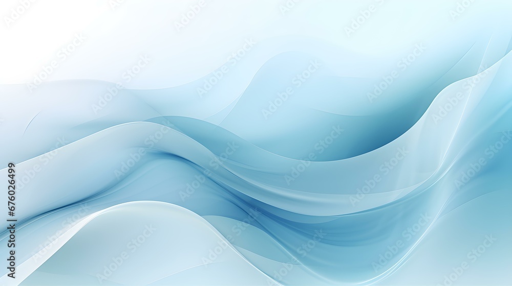 Dynamic Vector Background of transparent Shapes. Elegant Presentation Template in sky blue Colors