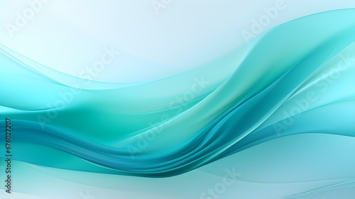 Dynamic Vector Background of transparent Shapes. Elegant Presentation Template in turquoise Colors