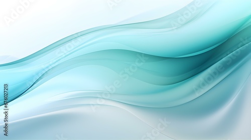 Dynamic Vector Background of transparent Shapes. Elegant Presentation Template in turquoise Colors