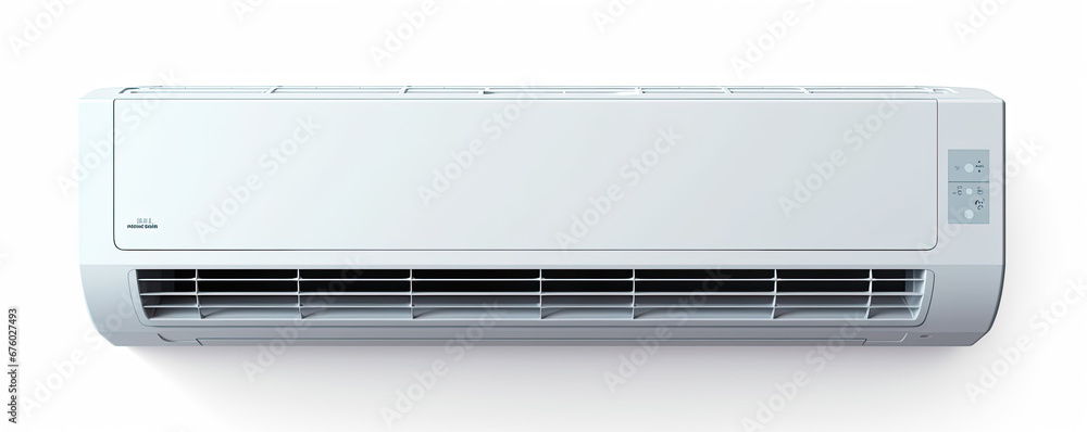 Modern Air conditioner isolated or on white background. Modern Air conditioner isolated or on white background.
