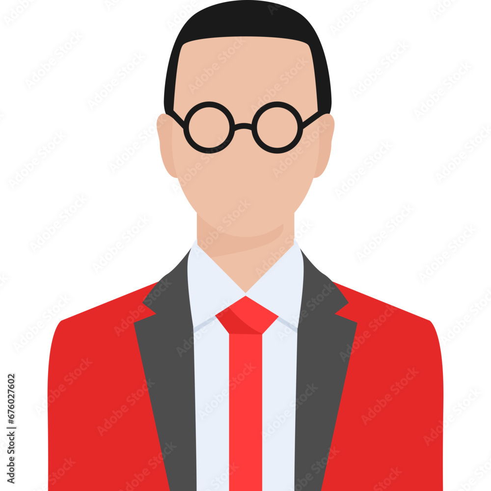Businessman wearing glasses Businessman wearing glasses
