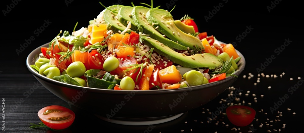 In Japan the background of green and healthy food is deeply rooted A popular Asian salad for example combines Japanese and Chinese influences with a twist of organic ingredients including f