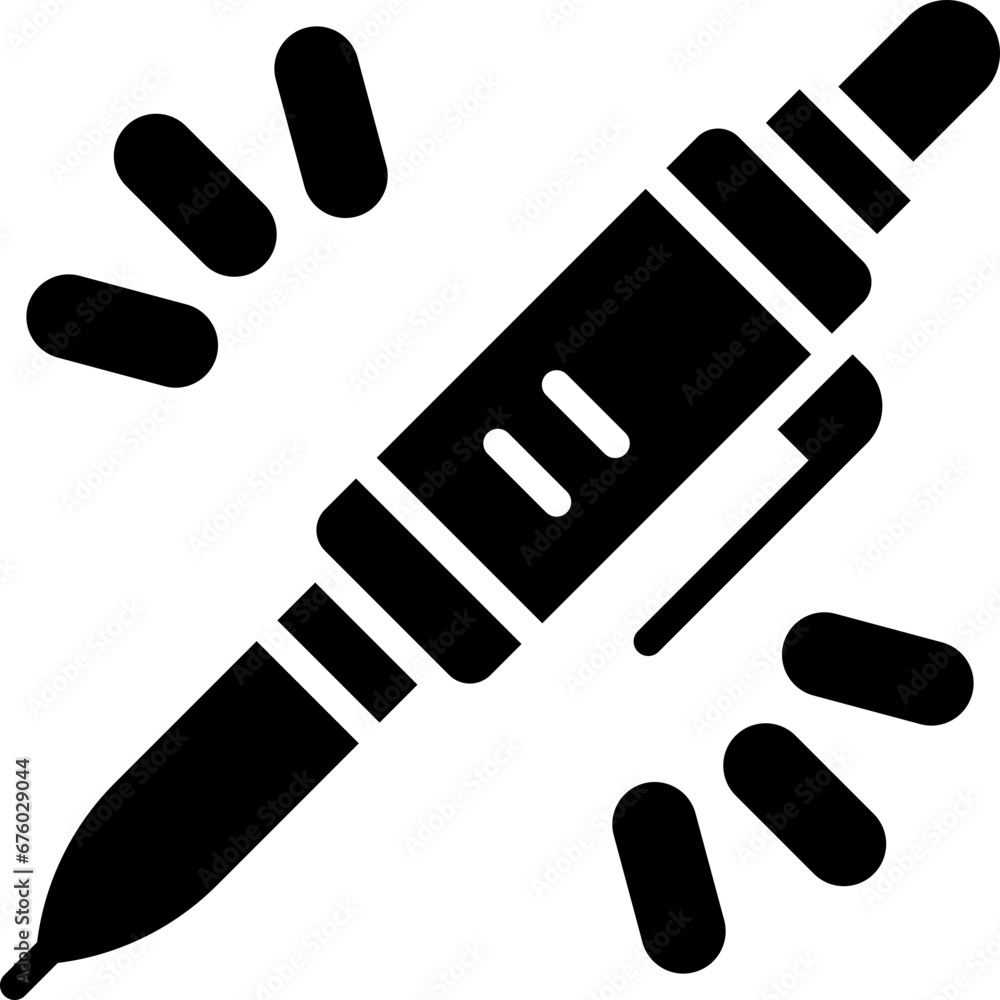 pen glyph icon. vector icon for your website, mobile, presentation, and logo design. pen glyph icon. vector icon for your website, mobile, presentation, and logo design.