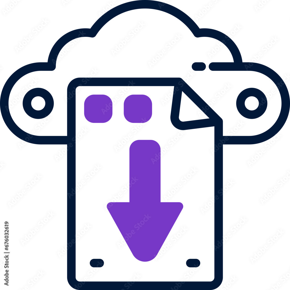download dual tone icon. vector icon for your website, mobile, presentation, and logo design. download dual tone icon. vector icon for your website, mobile, presentation, and logo design.