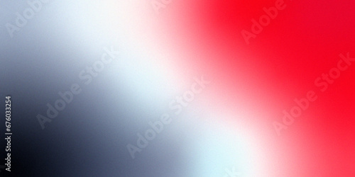 Abstract red white blue tricolor flag gradient. Pastel multicolor gradient foil shimmer background texture. pink burnt blue white fiery golden foil, Color gradient, ombre. Rough, grain, noise.