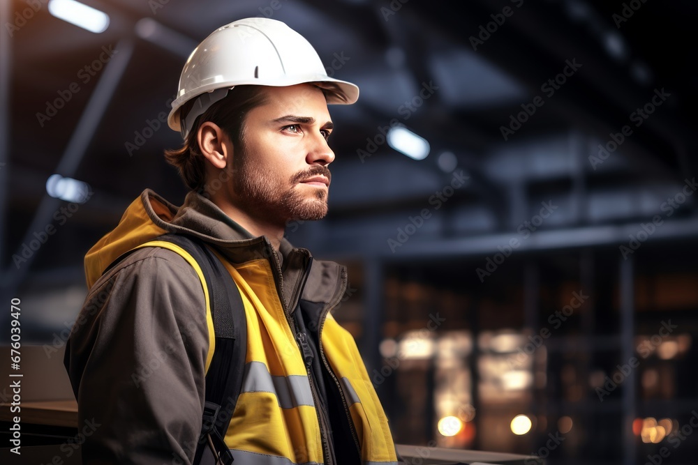Portrait of a worker Portrait of a worker