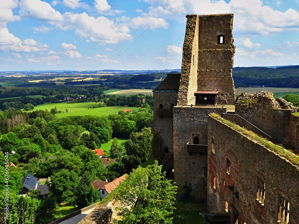 Czechia - view of Lipnice Castle in the town of Lipnice nad Sázavou Czechia - view of Lipnice Castle in the town of Lipnice nad Sázavou