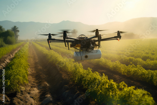 Toxic Skies: Aerial Assault on Farming Fields