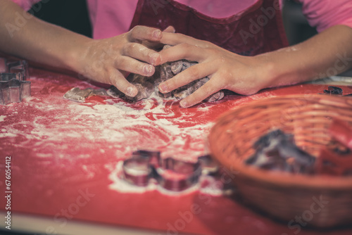 christmas cooking, preparation of christmas cookies