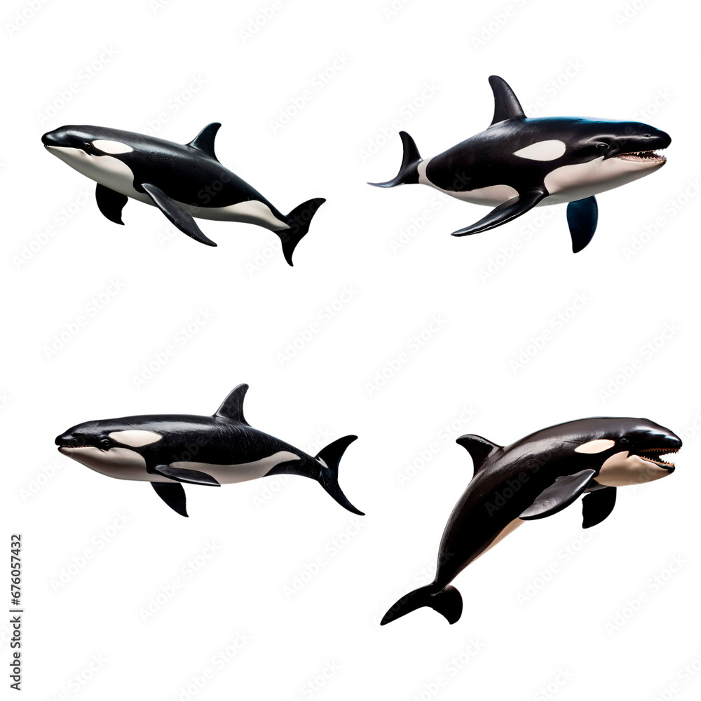 Set of Killer Whale Set of Killer Whale