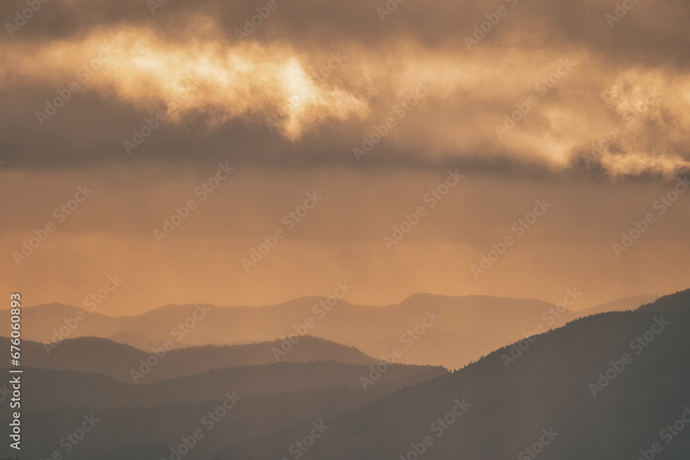 Fototapeta premium Montagne 