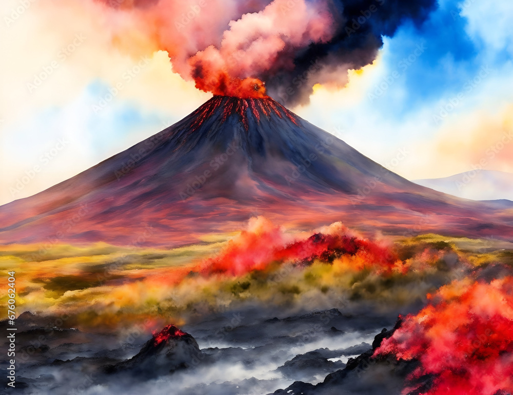 the deadly beauty of Volcano Fierce Majesty