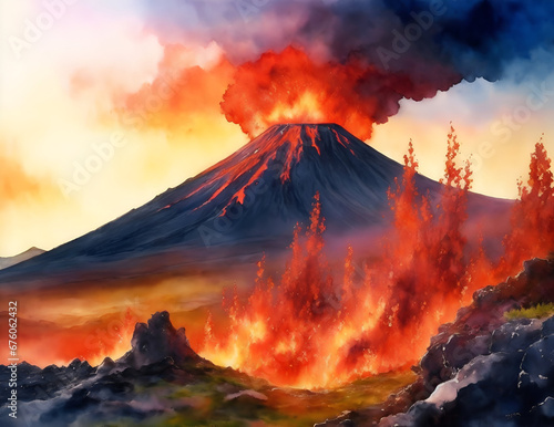 the deadly beauty of Volcano Fierce Majesty