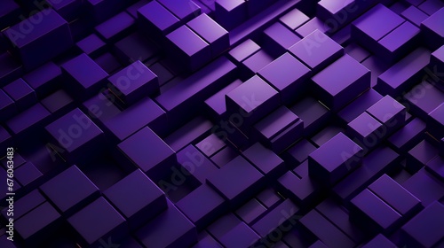 Geometric shape pattern against purple background