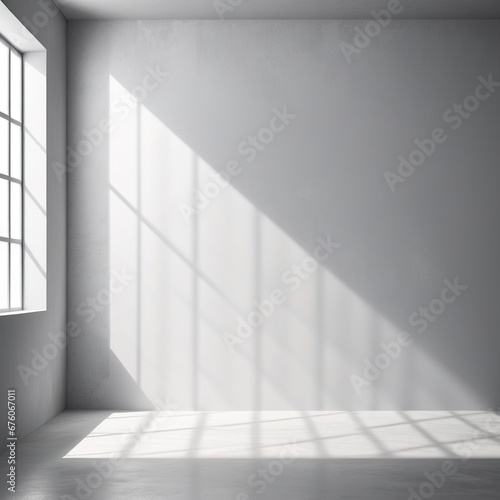 Blank Room with sunlight