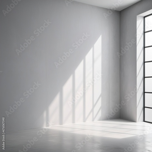 Blank Room with sunlight
