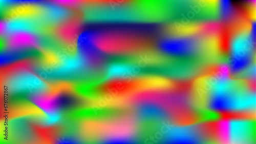 Blurred Color Wave Vibrant Gradient Background. Smooth and blurry colorful gradient mesh background. Colorful mesh gradient abstract background.