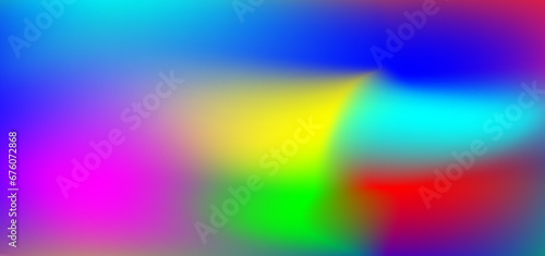 Blurred Color Wave Vibrant Gradient Background. Smooth and blurry colorful gradient mesh background. Colorful mesh gradient abstract background.