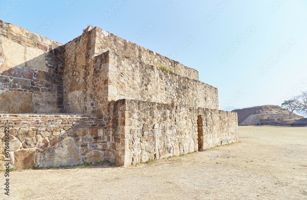 The stunning hilltop ruins of Monte Alban, the former Zapotec capital The stunning hilltop ruins of Monte Alban, the former Zapotec capital