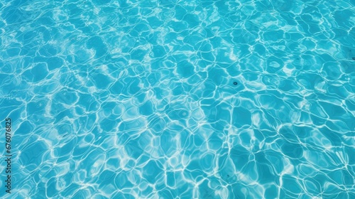 Blue ripped sea water as swimming pool Crystal clear ocean lagoon bay turquoise blue azure water surface closeup natural