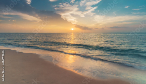 closeup sea sand beach beautiful beach landscape inspire tropical beach seascape horizon dreamy sunset sky calm tranquil relax sunset summer mood positive energy meditation summer tropical island