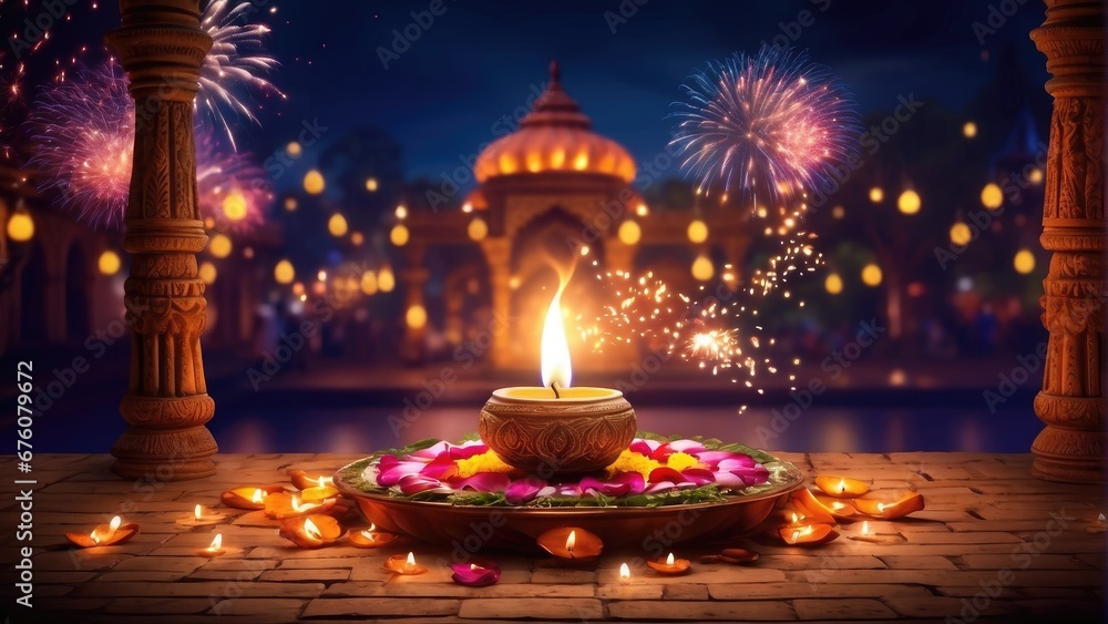 festival burning candles in a Christmas tree photo festival burning candles in a Christmas tree photo