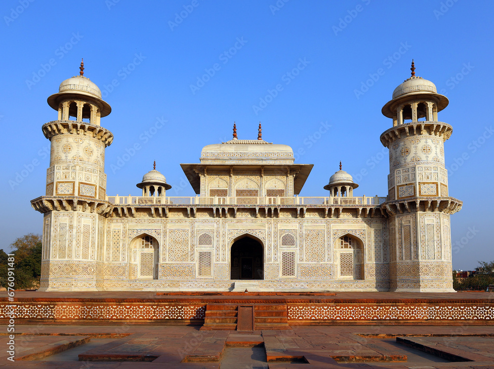Tomb of I'timad-ud-Daulah is a Mughal mausoleum in the city of Agra in the Indian state of Uttar Pradesh India. 