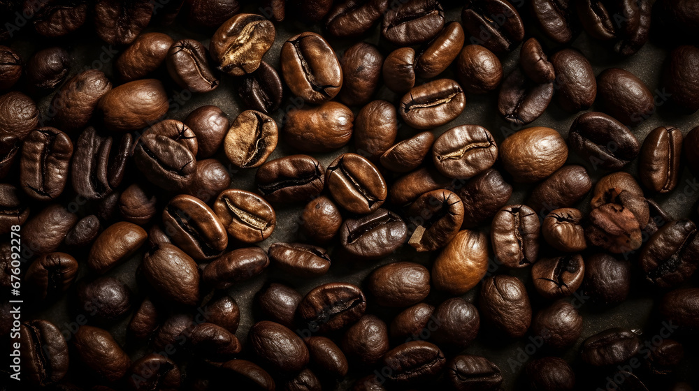 Fototapeta premium coffee beans background