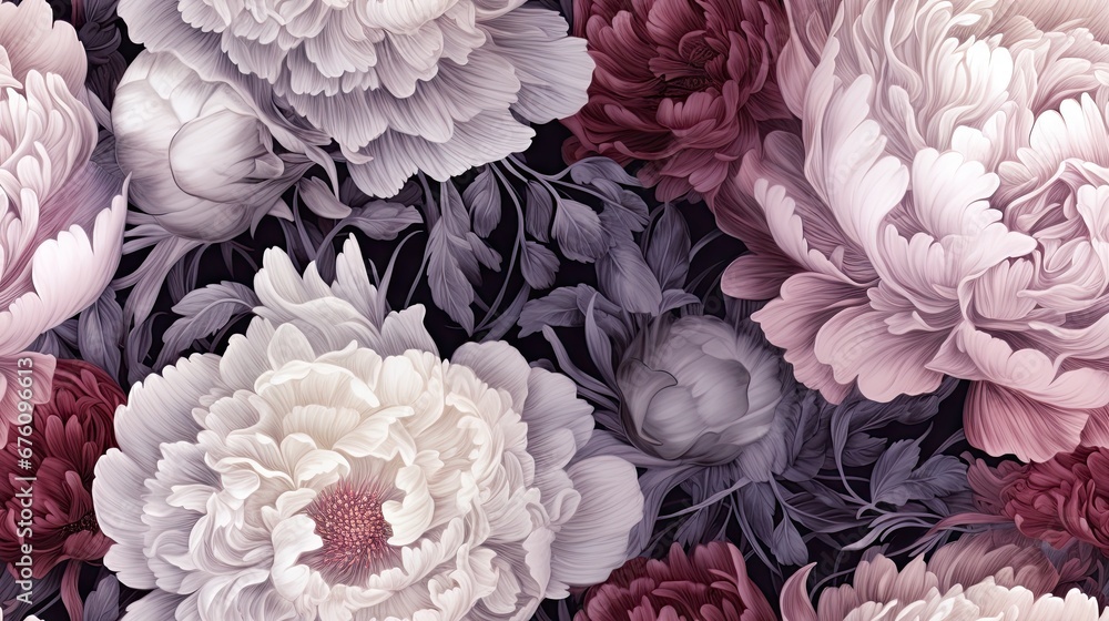 a close up of a bunch of flowers with pink and white flowers in the middle of the picture and a pink and white flower in the middle of the middle of the picture. generative ai a close up of a bunch of flowers with pink and white flowers in the middle of the picture and a pink and white flower in the middle of the middle of the picture. generative ai