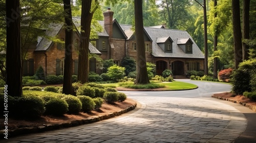Private driveway to the house
