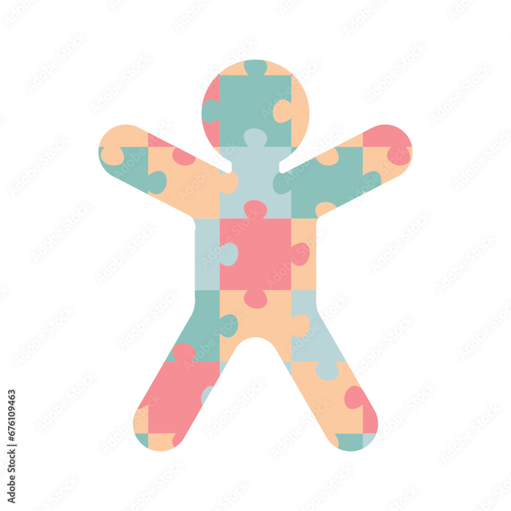 a toy. christmas tree toy. dress up. decoration. gingerbread. human. icon. puzzle. color. . vector. a toy. christmas tree toy. dress up. decoration. gingerbread. human. icon. puzzle. color. . vector.