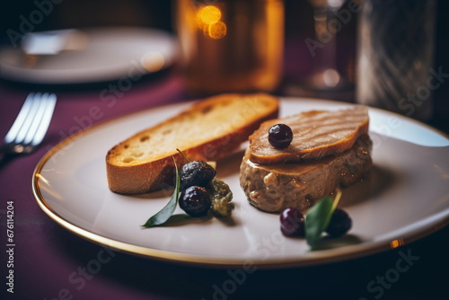 Foie gras duck liver