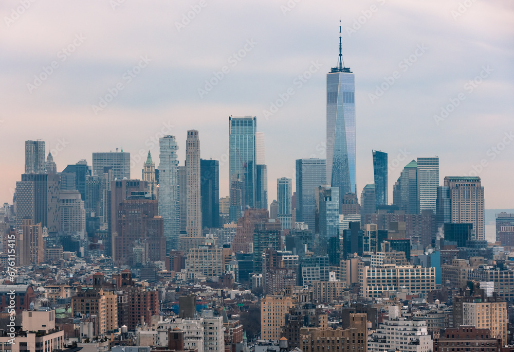 New York, USA: Manhattan city skyline New York, USA: Manhattan city skyline