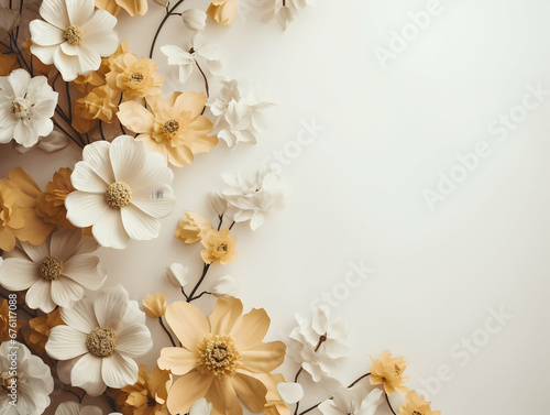 Abstract floral background  floral art abstract wallpaper and background  Floral textured flower  realistic flower background with text writing area 