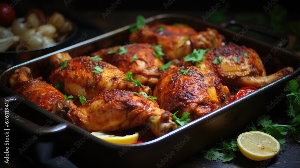 Baked tasty chicken Baked tasty chicken