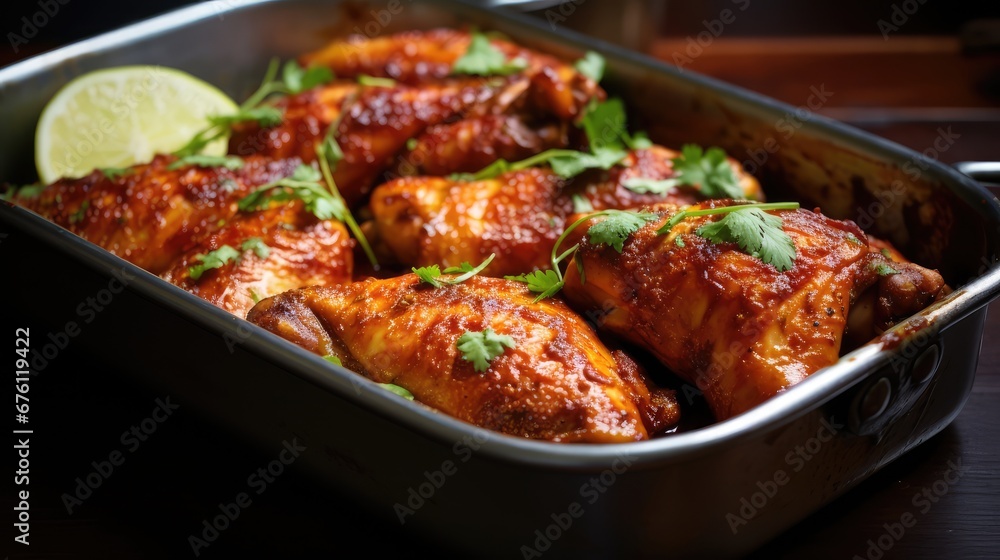 Baked tasty chicken Baked tasty chicken