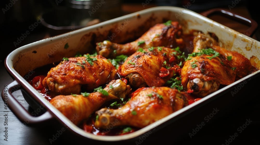 Baked tasty chicken Baked tasty chicken