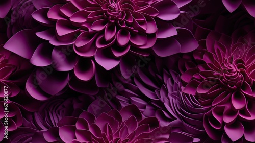 seamless purple petal background