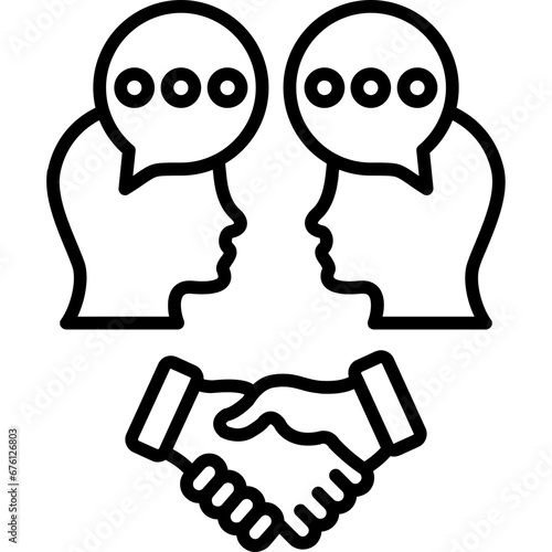 Conflict Resolution Icon