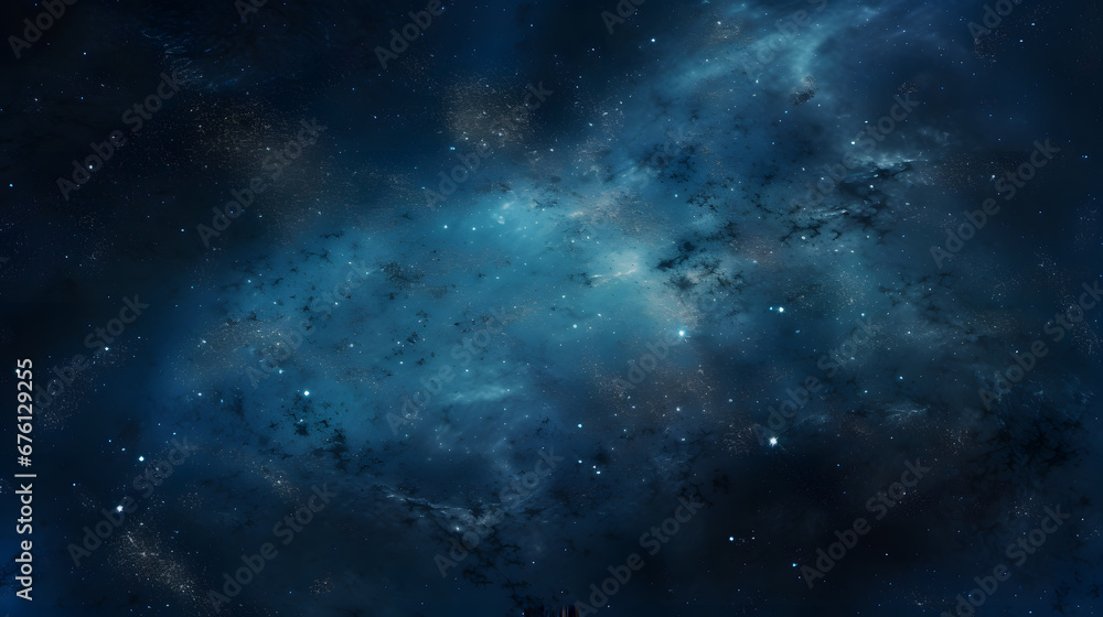 background of nebula in the sky with stars