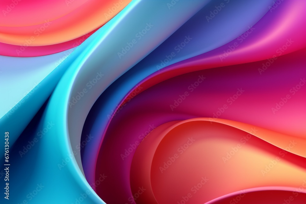 Obraz premium Background of vivid rainbow colored, LGBTQ Pride Rainbow Background.