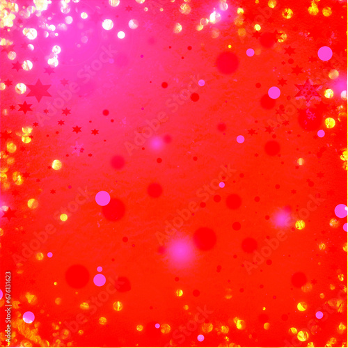 Red bokeh background for seasonal  holidays  event and celebrations