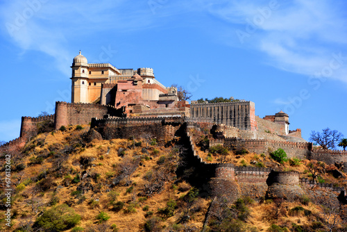 Kumbhal fort or the Great Wall of India, is a Mewar fortress on the westerly range of Aravalli Hills, 48 km from Rajsamand city 