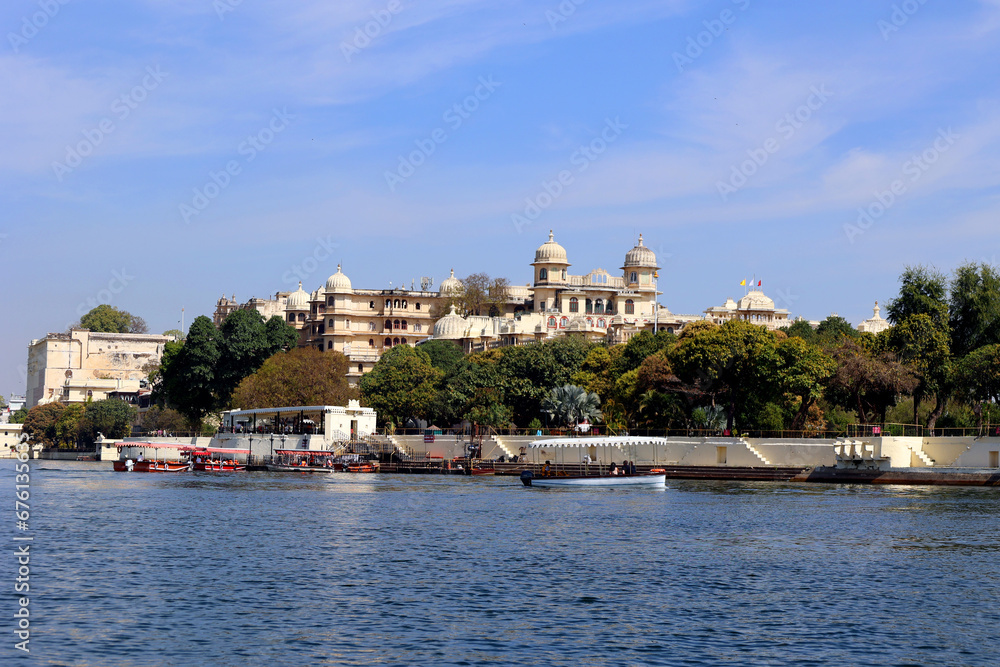 City Palace, Udaipur is a palace complex situated in the city of Udaipur in the Indian state of Rajasthan. It was built over a period of nearly 400 years,