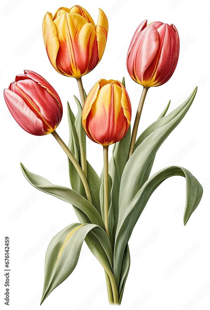 Obraz premium bouquet of tulips